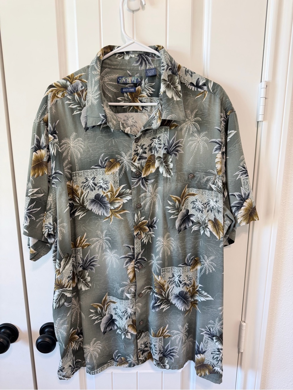 Campia Moda 3XL Rayon Hawaiian Tropical Shirt